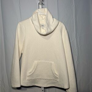 Croft & Barrow Cowl/turtleneck sweater size PL